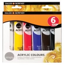 Daler Rowney Acrylic Colour 75ml (Set) 126500025 Stationery BY HAMZA EXPRESS
