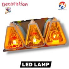 LED Islamic Candle Lamp Pack Of 1 Decoration Supplies BY HAMZA EXPRESS