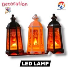 LED Islamic Candle Lamp Pack Of 1 Decoration Supplies BY HAMZA EXPRESS