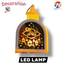LED Islamic Candle Lamp Pack Of 1 Decoration Supplies BY HAMZA EXPRESS