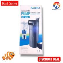 Fish Aquarium Filter Pump SOBO 208H Hang On Filter Pump BY HAMZA EXPRESS