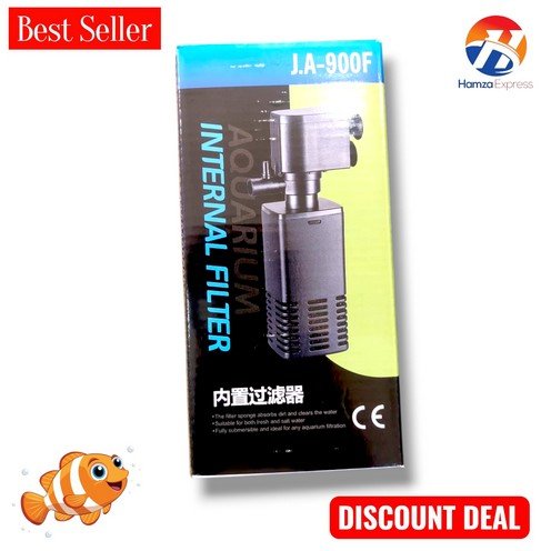 Fish Aquarium Internal Filter JA 900F New Model BY HAMZA EXPRESS