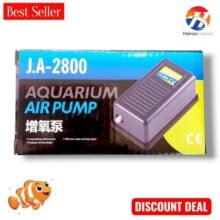 Fish Aquarium Air Pump JA 2800 New Model BY HAMZA EXPRESS