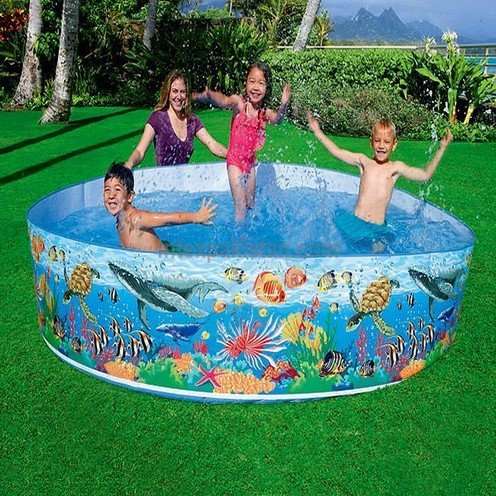 Swimming Pool For kids (INTEX) 8Ft Snap Set Pool (58472)