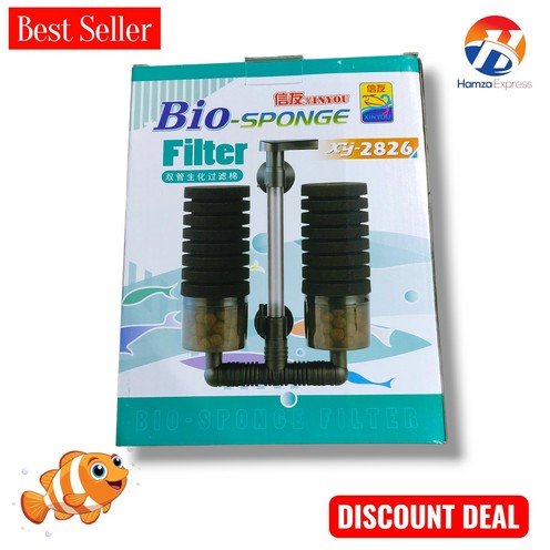 Fish Aquarium Xinyou XY-2826 BIO Filter Sponge Double