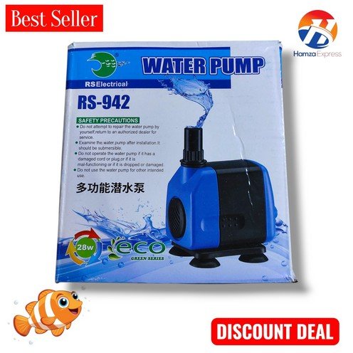 Fish Aquarium Water Pump 28W RS-942 Hamza express