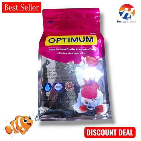 Fish Aquarium Optimum Highly Nutritious Fish Feed 1Kg