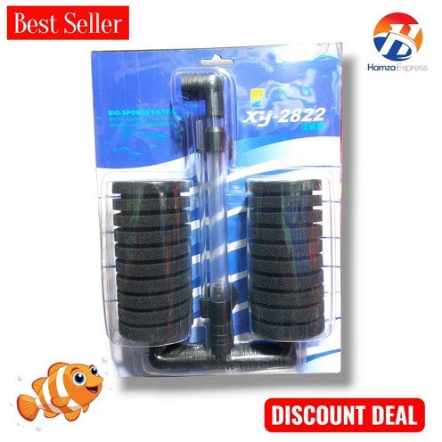 Fish Aquarium Bio Sponge Filter XY-2822 BY HAMZA EXPRESS