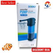 SOBO Fish Aquarium internal Filter Pump FG-1202 BY HAMZA EXPRESS