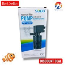 SOBO Fish Aquarium internal Filter Pump WP-1200F