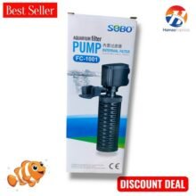 SOBO Fish Aquarium internal Filter Pump FC-1001