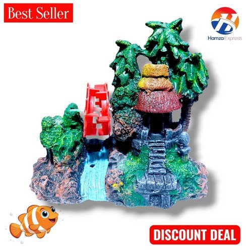Fiber Toy For Fish Aquarium Decoration New Design