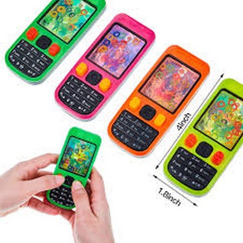 Water Ring Game Mobile Phone Shape PACK OF 1 BY HAMZA EXPRESS