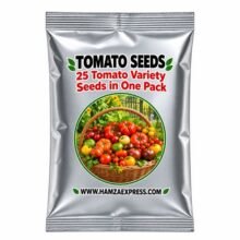 25 tomato variety seeds in one pack for home gardening in Pakistan