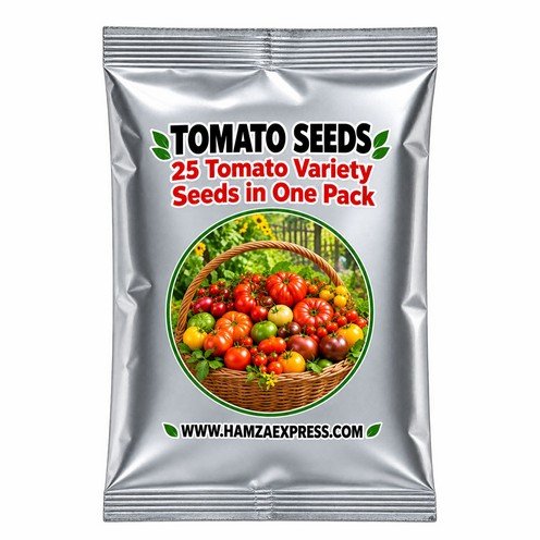 25 Tomato Variety Seeds in One Pack – All-in-One Tomato Seeds Pakistan